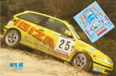 SEAT IBIZA GTI A.RIUS RALLY CATALUÑA 1995