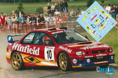 SUBARU IMPREZA WRC R.VERREDYT RALLY YPRES 1998