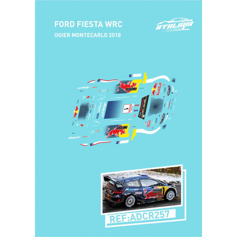 FORD FIESTA WRC OGIER MONTECARLO 2018