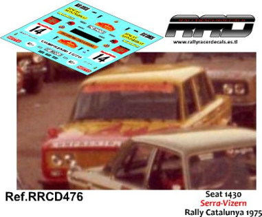 Seat 1430 Serra-Vizern Rally Catalunya 1975