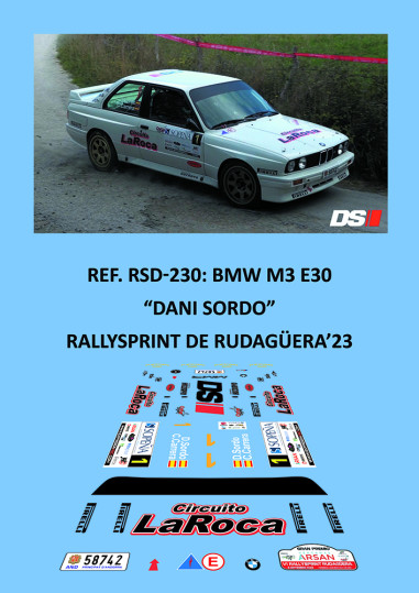 BMW M3 E30 - Dani Sordo - Rallysprint de Rudagüera 2023
