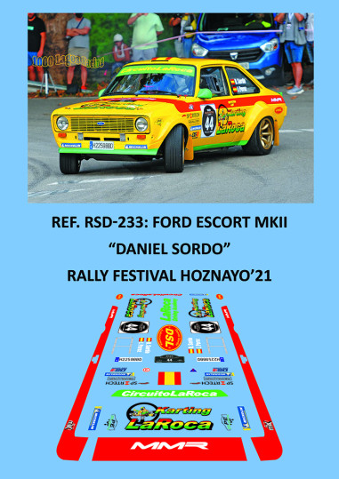 Ford Escort MKII - Daniel Sordo - Rally Festival Hoznayo 2021