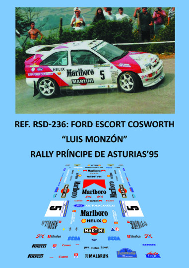 Ford Escort Cosworth - Luis Monzón - Rally Príncipe de Asturias 1995