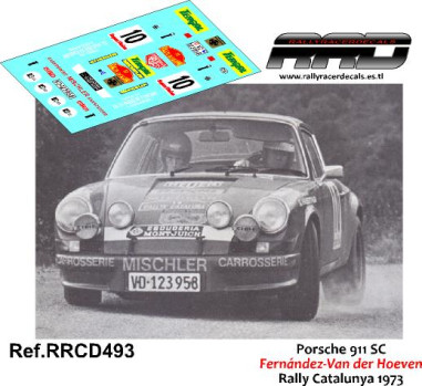 Porsche 911 SC Fernandez-Van der Hoeven Rally Catalunya 1973