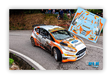 Ford Fiesta R5 D.Peña & R.Perez Rallye Saron 2022