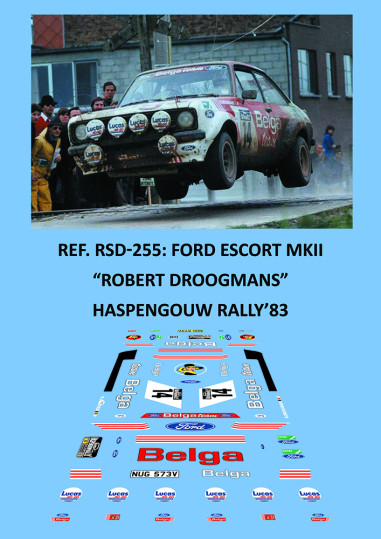 Ford Escort MKII - Robert Droogmans - Haspengouw Rally 1983