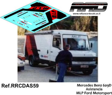 Mercedes 609D Asistencia MLP Ford Motorsport