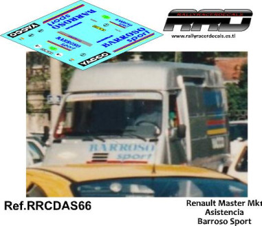 Renault Master B120 Asistencia Barroso Competicion