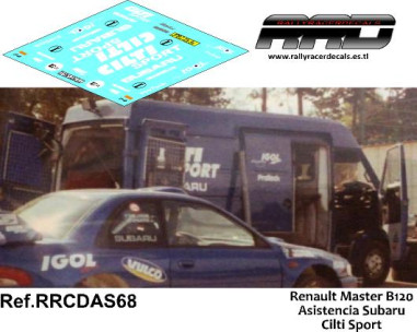 Renault Master B120 Asistencia Subaru Cilti Sport