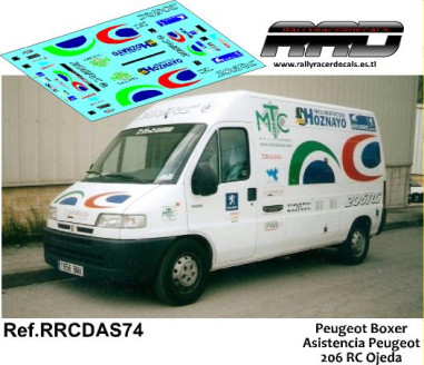 Peugeot Boxer Asistencia Peugeot 206 RC Ojeda