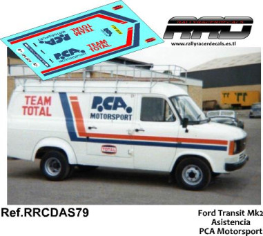 Ford Transit Mk2 Asistencia PCA Motorsport