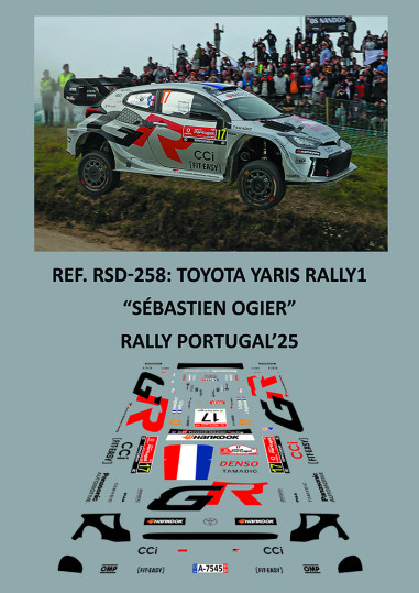Toyota Yaris Rally1 - Sébastien Ogier - Rally Portugal 2025