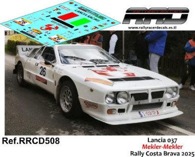 copy of Lancia Stratos Darniche-Mahe Rally Costa Brava 1976
