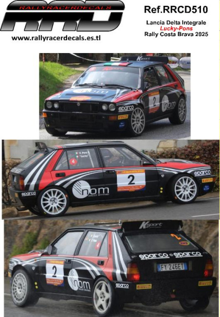 copy of Lancia Stratos Darniche-Mahe Rally Costa Brava 1976