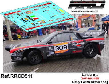 Lancia 037 Servia-Jaen Rally Costa Brava 2025