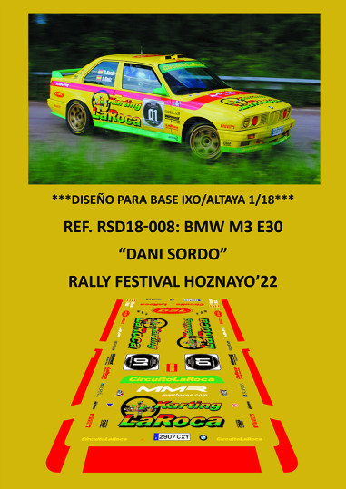 BMW M3 E30 - Dani Sordo - Rally Festival Hoznayo 2022